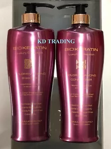 2er-Pack BIO KERATIN Protein Luxus botanische FARBVERBESSERNDE SHAMPOO & CONDITIONER - Bild 1 von 5