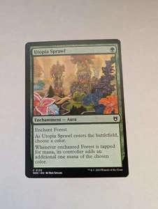 Utopia Sprawl Commander: Wilds of Eldraine MTG NM - Picture 1 of 1