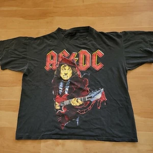T-shirt vintage AC/DC Ballbreaker TOUR' 93 taglia XL brockum made in USA - Foto 1 di 6