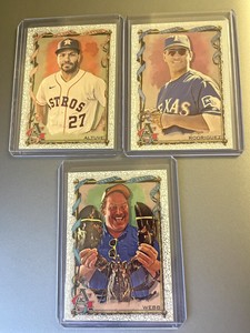 2023 Topps Allen & Ginter Alex Rodriguez Jose Altuve Casey Webb Filigree SP LOT