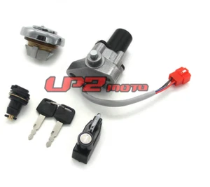 Ignition Switch Lock Gas Cap Set Lock Key For Yamaha XVS1100 V-Star Custom 99-11 - Picture 1 of 5