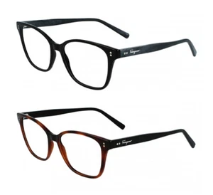 Ferragamo Women's Rectangular Eyeglass Frames - SF2912 Made In Italy - Picture 1 of 8
