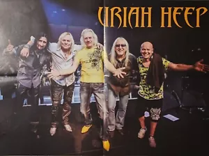 Uriah Heep - Poster von 2015, A2 Format (55 x 40 cm) - BRANDNEU! - Bild 1 von 1