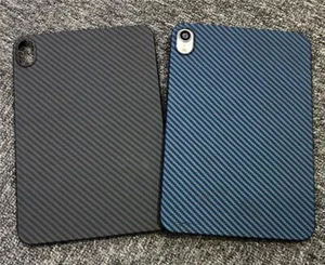 FR iPad Mini 6 Echt Echt Kohlefaser Aramid Slim Etui Matt Panzerung Backcover - Bild 1 von 15