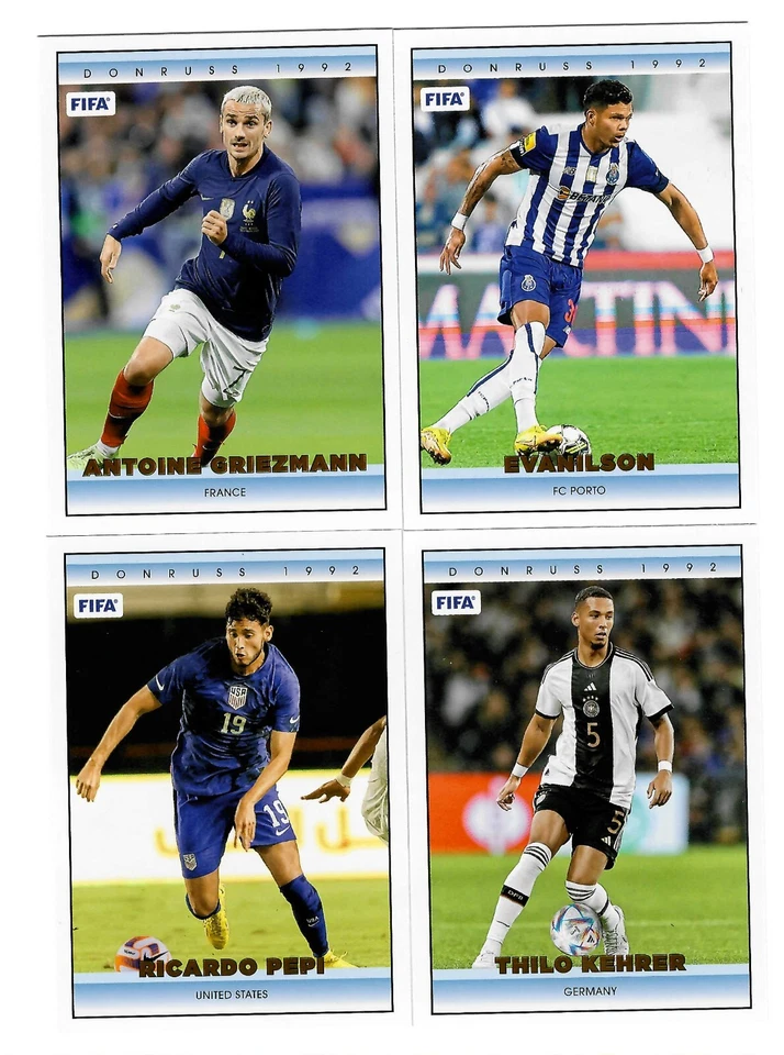 2022-23 Donruss Soccer 1992 TRIBUTE Insert - Complete Your Set ~ You Pick! - Image 1 of 1