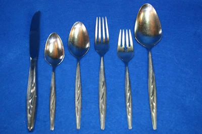 Cubiertos de acero inoxidable Rogers Bros 1847 patrón Sea Island *TU ELECCIÓN* Foto 1 de 4