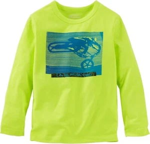 OshKosh B'Gosh  Kid Boys' I Do All My Own Stunts Tee   Size 7,10,12 - Picture 1 of 1