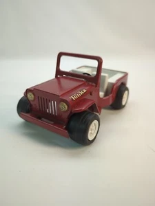 VRG Tonka Jeep CJ-5 RED Pressed-Steel , Very Good Condition! - Picture 1 of 6