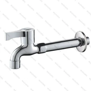 20cm long single hand wall cold water tap bathroom faucet garden tap valve - Picture 1 of 3