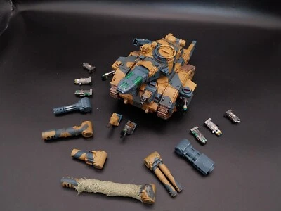 Warhammer 40k comissão pintada Astra Militarum 1x camuflagem Leman Russ e - Imagem 1 de 4