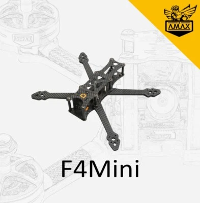 F4Mini 4'' Carbon Frame RC Drone FPV Freestyle Whoop Cine Micro Rahmen Race AMAX - Bild 1 von 2