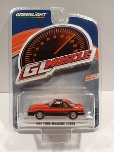Ford Mustang Cobra 1981 escala 1:64 Greenlight GL Muscle diecast 13300C - Imagen 1 de 2