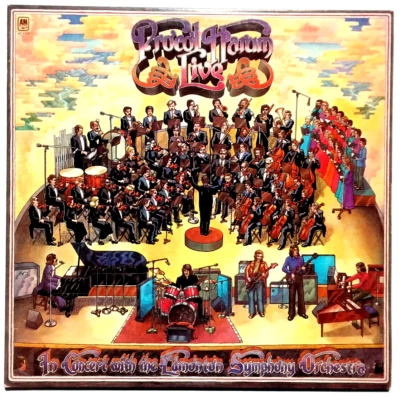 PROCOL HARUM  - The Edmonton Symphony Orchestra - Vinyl LP 1972  A&M SP-4335 - Imagem 1 de 4