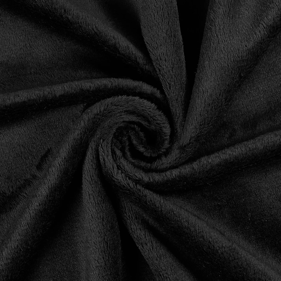 Tela de microfibra polar suave gruesa densa suave de felpa Minky suave de 60 pulgadas Foto 1 de 1