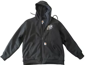 "NCIS Staffel 16 Cast and Crew Swag Carhartt Fleece grau Hoodie Herren XL ""FLAW" - Bild 1 von 12