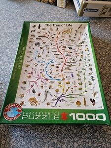 Euro graphics The Tree of Life (Scientific) 1000 piece jigsaw puzzle Complete