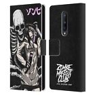 OFFICIAL ZOMBIE MAKEOUT CLUB ART LEATHER BOOK WALLET CASE FOR BLACKBERRY ONEPLUS