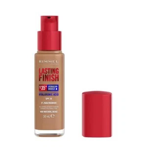 Rimmel Lasting Finish 35HR Foundation 400 Natural Beige - Picture 1 of 1