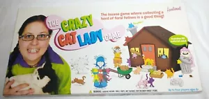 The Crazy Cat Lady Board Game by Accoutrements COMPLETE! Fun Funny Monopoly Type - Picture 1 of 7