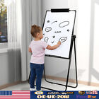 Foldable Dry Erase Board Kit Mobile Double-sided Whiteboard Magnetic 40x28‘’