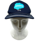Salesforce CTG Mitarbeitermütze Baseballkappe grau weiß verstellbar Cloud Logo