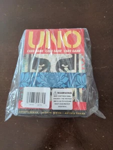 SHEPARD FAIREY OBEY UNO CARD GAME ARTISTE SERIES MATTEL GAMES RARE NEVER OPENED - Picture 1 of 6