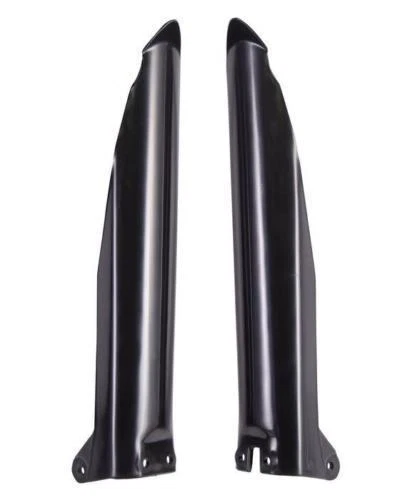 POLISPORT FORK GUARDS Kawasaki KX125 KX250 KX500 1994-2003 black - Image 1 of 1