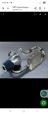 Kit de sobrealimentador intercooler RIPP para Jeep JK Wrangler 3,8 L 07-11 Foto 1 de 3