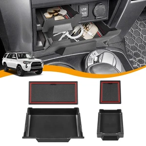 for 14-24 Toyota 4Runner Center Console Storage Drawer Dashboard Cubby Organizer - Foto 1 di 8