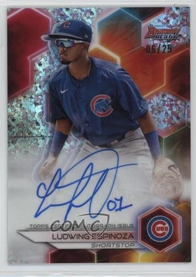 2023 Bowman's Best of Mini-Diamond Refractor /25 Ludwing Espinoza #B23-LE Auto - Image 1 of 2