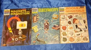 THE HOW AND WHY WONDER Books LOT of 3 Paperback ~ Vintage - Picture 1 of 13