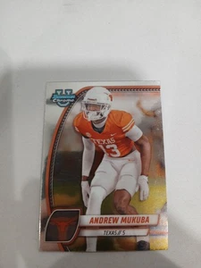 2024 Bowman University Chrome - Andrew Mukuba #12 (RC) - Bild 1 von 2
