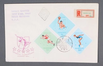 MayfairStamps Hungría FDC 1965 Juegos Universitarios Combo Primer Día Cubierta aau_59015 Foto 1 de 2