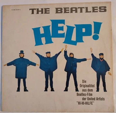 The Beatles LP HELP (1C 062-04 257 n) Odeon 1973, - Bild 1 von 4