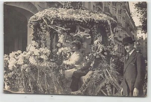 Monaco - Corso Fleuri - CARTE PHOTO Année 1914 - Ed. Palais de la Carte - Bild 1 von 2