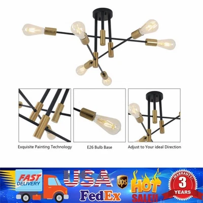 Люстра Sputnik 6 ламп современный подвесной потолочный светильник - Изображение 1 из 4