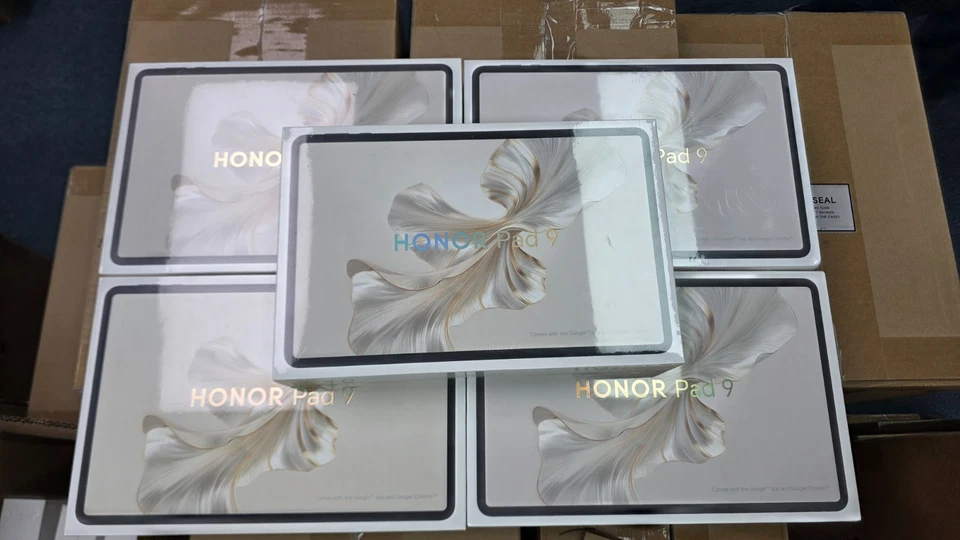 HONOR Pad 9 16 + 256GB 5G 12.,1' 2.5K Tablet Sealed New Genuine Free Keyboard - Image 1 of 4