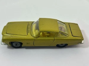 Vintage 1963 Corgi Toys Ghia L6.4 w/ Chrysler V8 Engine #241 Gold MINTY* VHTF - Picture 1 of 17