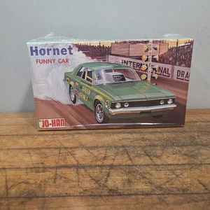 VINTAGE JOHAN AMC GREEN HORNET FUNNY CAR MODEL / KIT C-2070:200 SEALED - Picture 1 of 17