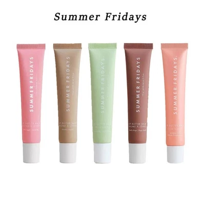 AS SOWN Summer Fridays Lip Butter Balm New With Sealed Box 0.5 oz/15g Hydration Shine