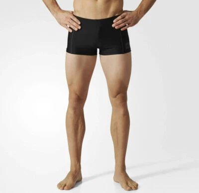 Adidas Infinitex Sólido Hombre Bóxer Shorts de Baño Negro BP5392 - Imagen 1 de 4