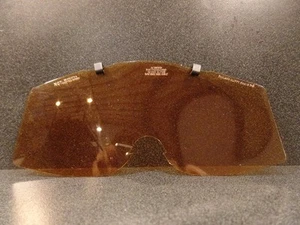 PAULSON HELMET VISOR FACE MASK GOGGLE LENS REPLACEMENT ORANGE  - Picture 1 of 12