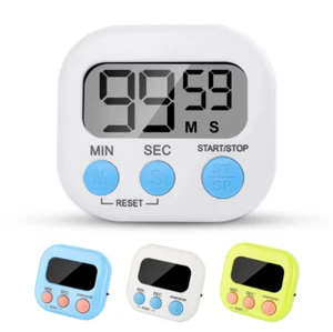 (Random Color) 2 pack LCD Digital Kitchen Timer Magnetic Countdown Stopwatch - Picture 1 of 8