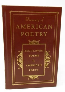 Treasury Of American Poetry Book Best Loved Poems N. Sullivan Leather Bound 1993 - Bild 1 von 5