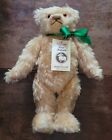 1980s Vintage MERRYTHOUGHT 15" Golden Mohair Bear w/ Growler  Ltd Ed #1840/2500