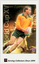 1995 Australia Rugby Union Trading Cards WORLD CUP XV WC14: Robert Egerton