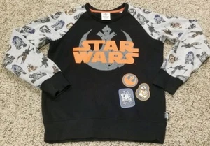 Disney Store Boys Star Wars Sweatshirt Size 9/10 - Picture 1 of 6