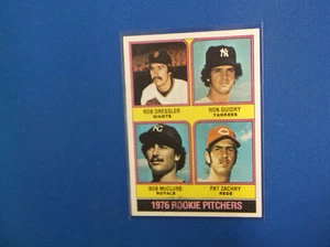 Novato Ron Guidry 1976 Topps Baseball # 599 nuevo como nuevo y ++ - Imagen 1 de 4