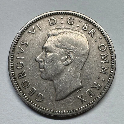 1950 UK 1 Shilling - Beautiful Coin - #B-093 - Image 1 of 2