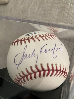 Sandy Koufax Autographed Baseball PSA 10 - Image 1 of 4